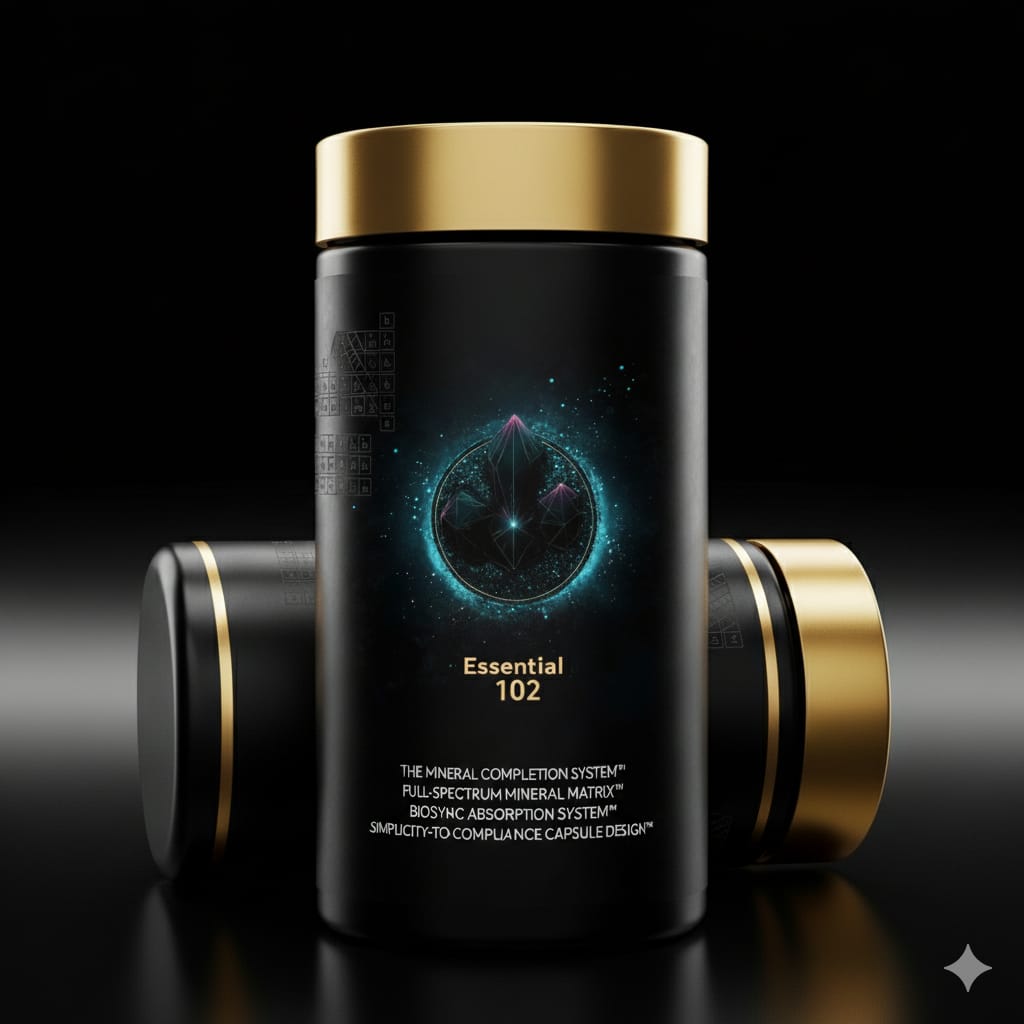 Essential 102 – Advanced Daily Nutrition | 60 Capsules for Energy, Focus & Balance